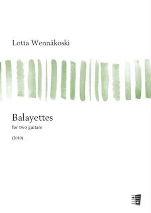 Lotta Wennäkoski: Balayettes for two guitars