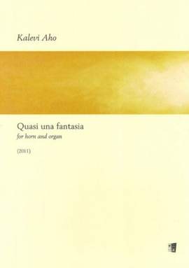 Kalevi Aho: Quasi una fantasia for horn and organ