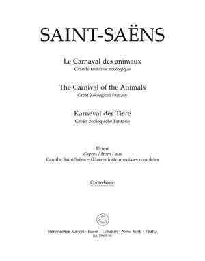 Saint-Saens, Camille: Carnival of the Animals Double Bass