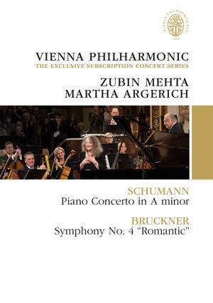 Vienna Philharmonic: the Exclusive Subscription Concert Series - Zubin Mehta & Martha Argerich