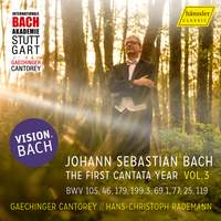Vision.bach - the First Cantata Year, Vol. 3 (bwv 105, 46, 179, 199.3, 69.1, 77, 25, 199)