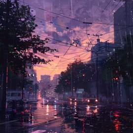after the rain