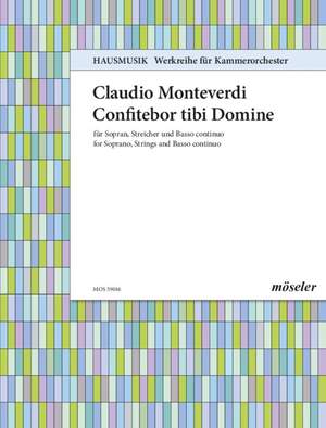 Monteverdi, Claudio: I will give thanks to the Lord WV 296