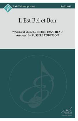 Pierre Passereau: Il Est Bel et Bon SAB