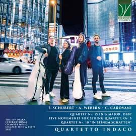 F. Schubert, A. Webern, C. Carovani: Quartet No. 15 D887, Five Movements Op. 5, Quartet No. 10