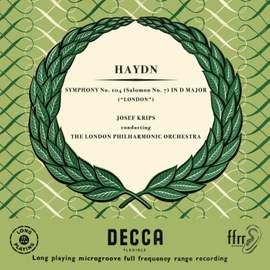 Haydn: Symphony No. 104; Weber: Euryanthe Overture