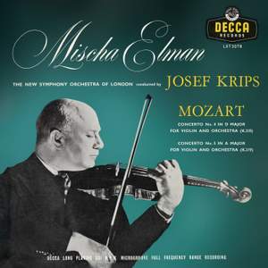 Mozart: Violin Concertos Nos. 4 & 5