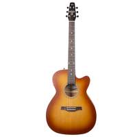 Seagull Entourage Concert Hall Cutaway Electro-Acoustic Guitar - Rustic Burst - PreSys II