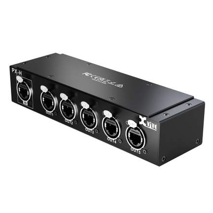 Xvive breakout box for 5 px-a connections