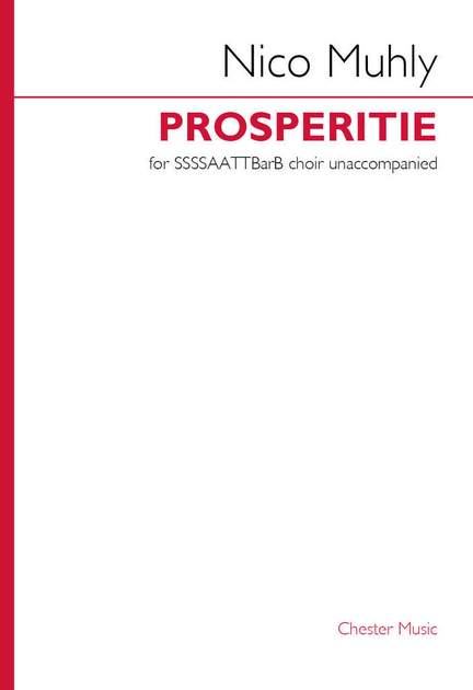 Nico Muhly: Prosperitie