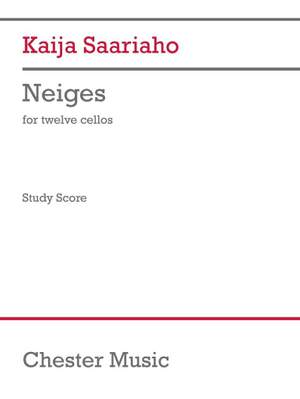Kaija Saariaho: Neiges (version for twelve cellists)