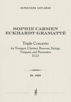 Eckhardt-Gramatté, Sophie Carmen: Triple Concerto, E123