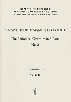 Ricci, Francesco Pasquale: The Periodical Overture in 8 parts No.2