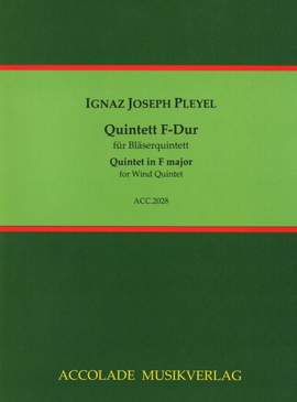 Pleyel, I J: Quintett F-Dur