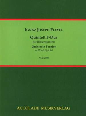 Pleyel, I J: Quintet in F major