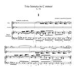 Quantz, Johann J: Trio Sonata in C minor, K. 33 Product Image