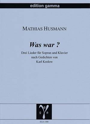 Husmann, M: Was war?