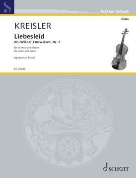 Kreisler, Fritz: Love’s sorrow