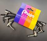 Mojo Cable Pancake/Pancake Patch - 15cm - Black - 4 pack Product Image