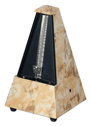 Wittner Metronome Pyramid shape Light brown      855104