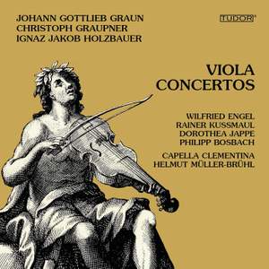 Johann Gottlieb Graun · Christoph Graupner · Ignaz Jakob Holzbauer: Viola Concertos | Wilfried Engel. Rainer Kussmaul. Dorothea Jappe. Philipp Bosbach. Capella Clementina. Helmut Müller-Brühl