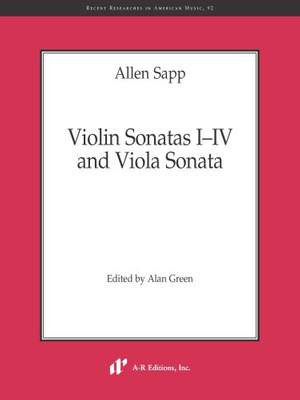 Sapp: Violin Sonatas I–IV and Viola Sonata