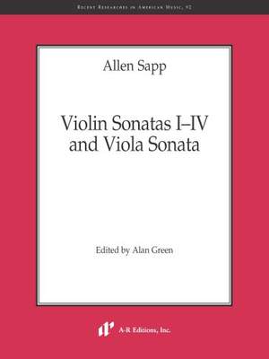 Sapp: Violin Sonatas I–IV and Viola Sonata