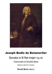 J.B. de Boismortier: Sonata in B flat major Op.40