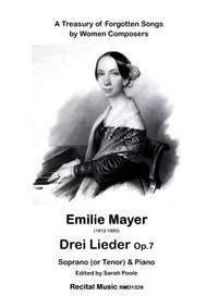 Emilie Mayer: Drei Lieder Op.7