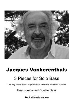 Jacques Vanherenthals: 3 Pieces for Solo Bass