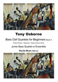 Tony Osborne: Bass Clef Quartets for Beginners Book 2