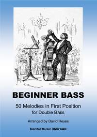 Beginner Bass - 50 Melodies in First Position for Double Bass