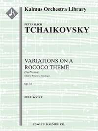 Tchaikovsky: Variations on a Rococo Theme, Op. 33 (2nd version)