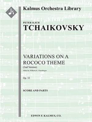 Tchaikovsky: Variations on a Rococo Theme, Op. 33 (2nd version)