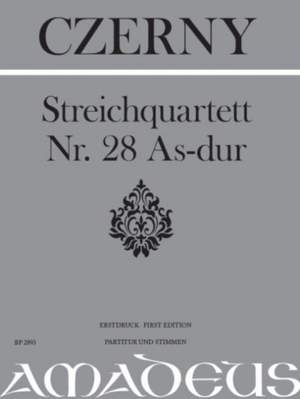 Czerny, C: Streichquartett in As-dur A flat major