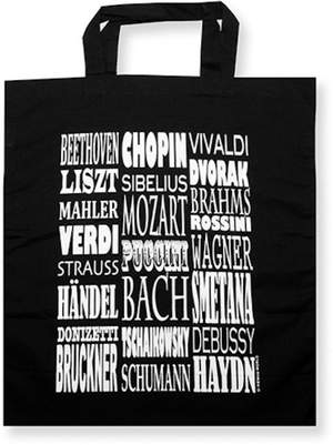 Tote bag Composers black