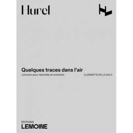 Hurel, P: Quelques traces dans l'air