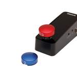 D'Addario XPND Footswitch Topper, Blue/Red 2-Pack Product Image