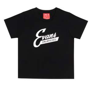 EVANS Retro Wo's T-Shirt Black M