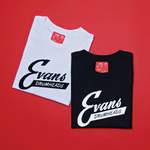 EVANS Retro Wo's T-Shirt White M Product Image