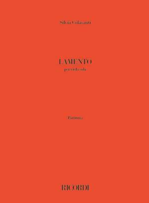 Silvia Colasanti: Lamento