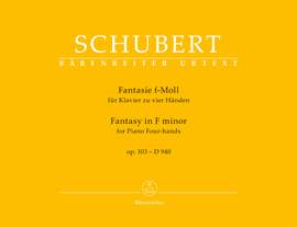 Schubert, Franz: Fantasy for Piano (Four-Hands) in F minor op. 103 D 940