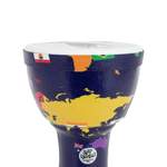 Percussion Plus World Slap Djembe pre-tuned - 7" Product Image