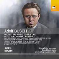 Adolf Busch: Orchestral Works, Vol. 1