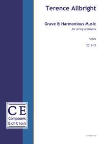 Allbright, Terence: Grave & Harmonious Music