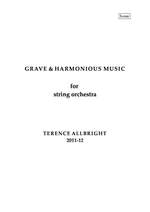 Allbright, Terence: Grave & Harmonious Music Product Image