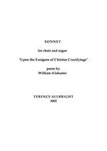 Allbright, Terence: Sonnet Product Image