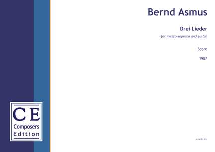 Asmus, Bernd: Drei Lieder