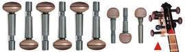 Wittner machine heads Fine tuning pegs for Tar black/brown