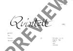 Asmus, Bernd: Quintett Product Image